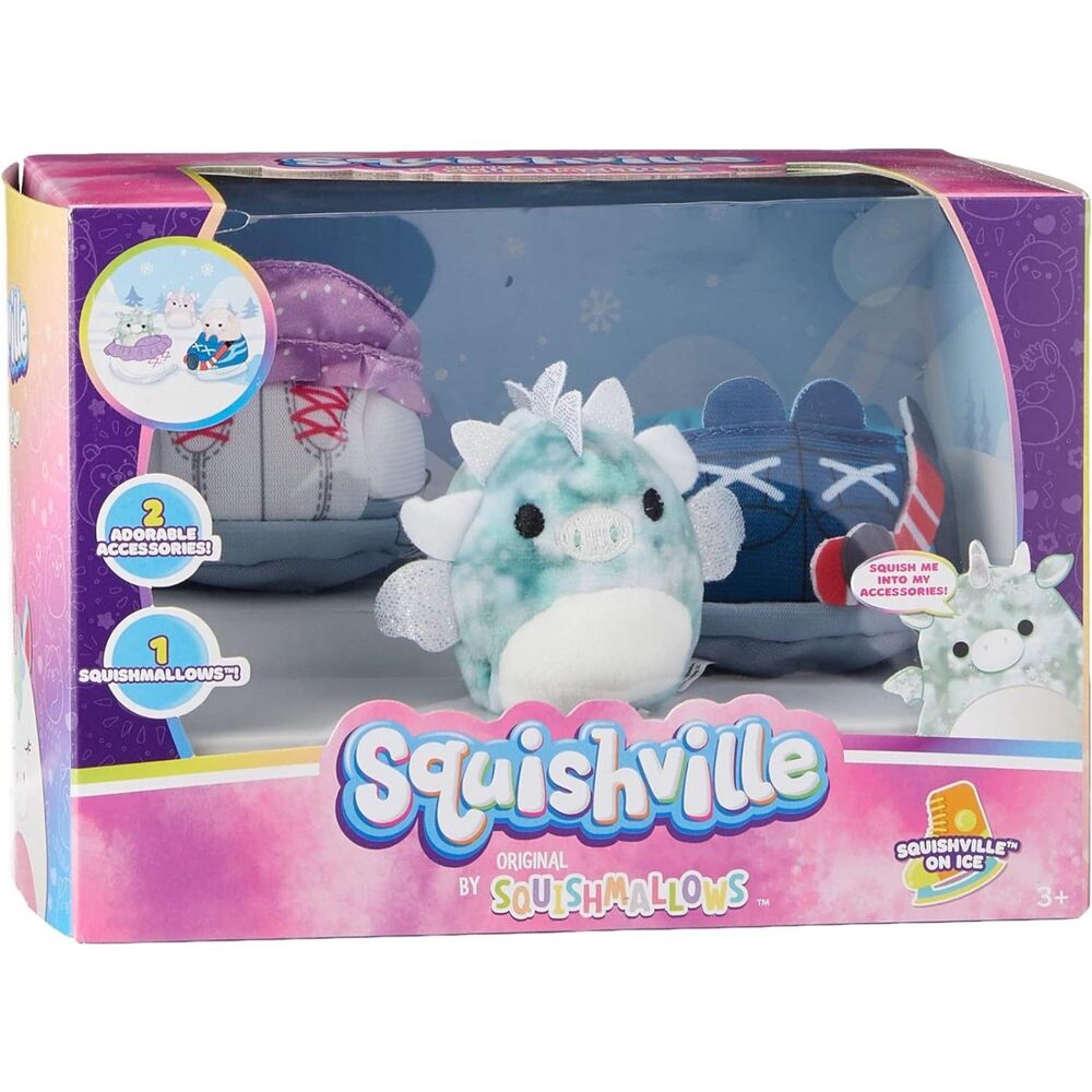 Squishville by Squishmallows: Squishville On Ice 3 Piece Playset